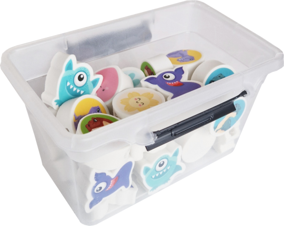 pryž  MP mix motivů v krabičce