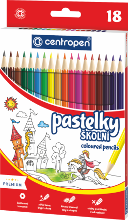 Pastelky Centropen 9520/18