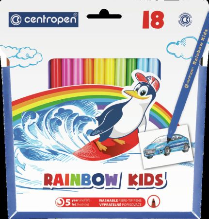 popisovač Centropen 7550/  18 PA trojhranný