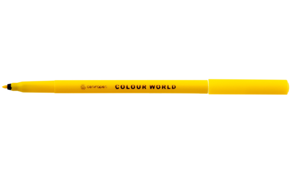 popisovač Centropen 7550 žlutý