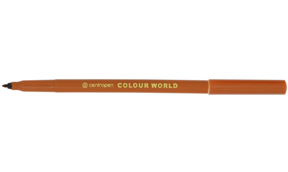 popisovač Centropen 7550 hnědý