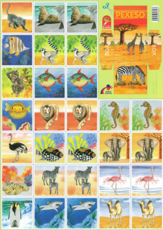 Pexeso A Zvířata