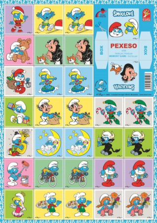 Pexeso A Šmoulové Pexeso A Šmoulové