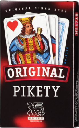 karty Pikety dvouhlavé papír.krab.