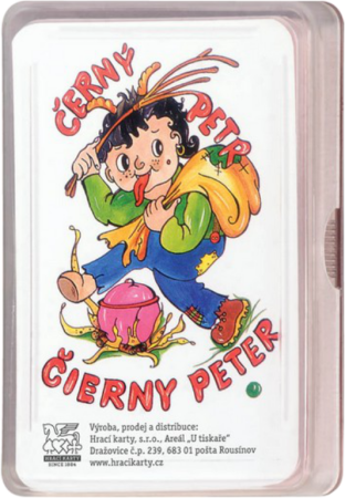 karty Černý Petr H Čertík plast.krab.