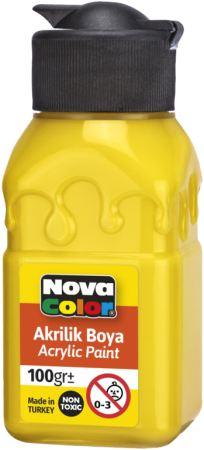 barva akrylová 100g žlutá NC-2010