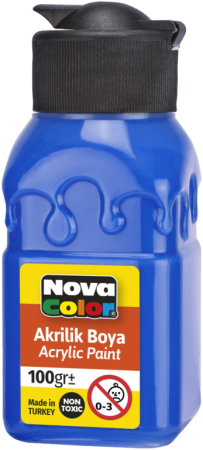 barva akrylová 100g modrá NC-2012
