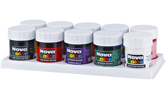 barvy na sklo NC-199 25ml 10ks barvy na sklo NC-199 25ml 10ks