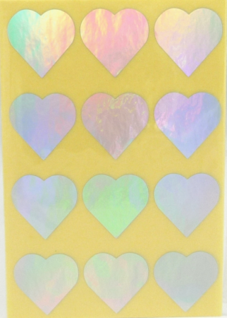 a SamolepkySTC-306 srdce metal stříbrné 31 x 31 60ks a SamolepkySTC-306 srdce metal stříbrné 31 x 31 60ks