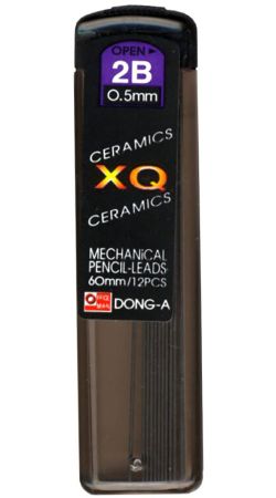 tuhy do mikrotužek 0,5 2B XQ ceramics 12 ks tuhy do mikrotužek 0,5 2B XQ ceramics 12 ks