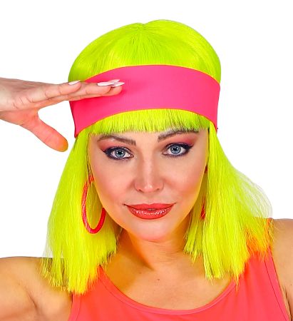 Widmann Čelenka růžová neonová