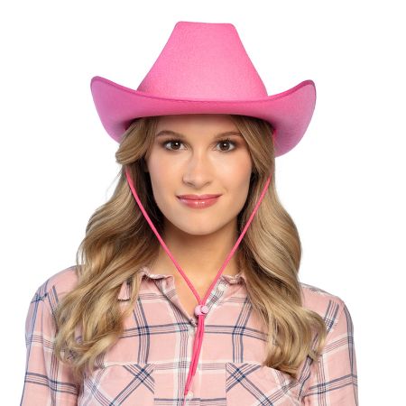 Boland Kovbojský klobouk růžový rodeo
