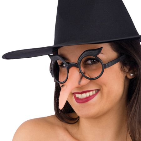 Carnival Toys Brýle s čarodějnickým nosem