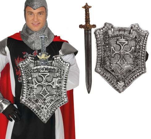 Fiestas Guirca Křižácký štít s mečem
