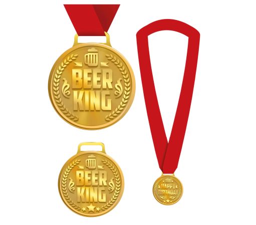 Fiestas Guirca Medaile Beer King