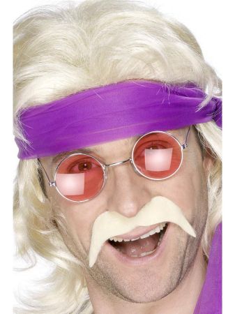 Smiffys Knír retro blond