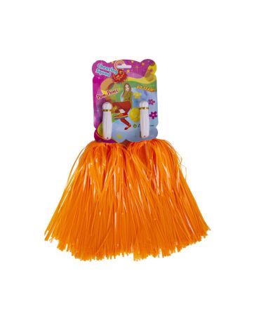 Carnival toys 2ks neonově oranžových pom pomů