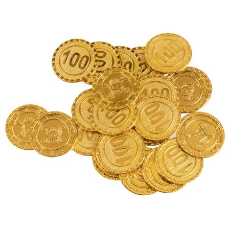 Boland 24 zlatých pirátských mincí Boland 24 zlatých pirátských mincí