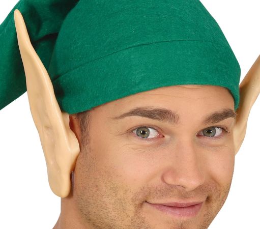 Fiestas Guirca Elfí uši béžové latexové dlouhé