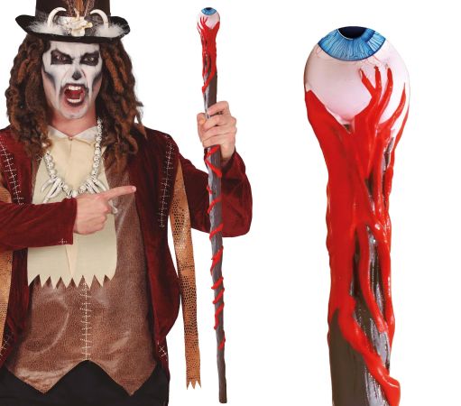 Fiestas Guirca Skládací hůl s okem 90 cm