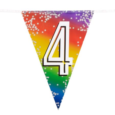 Boland Narozeninová  girlanda '4' (6 m)