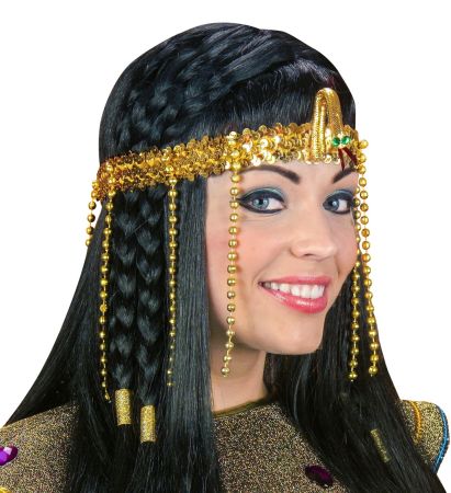 Widmann Čelenka Egypt zlatá s hadem
