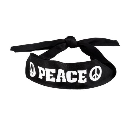 Boland Čelenka Hippie s nápisem Peace