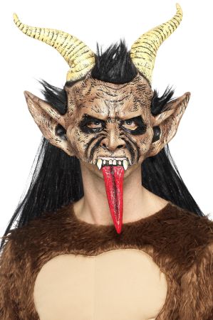 Smiffys Maska čerta s rohy  Krampus