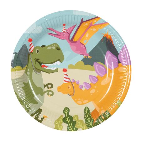 Boland Papírové tácky Dinosaurus 10ks