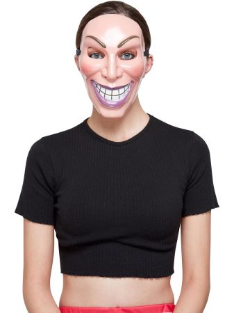 Smiffys Maska smějící se ženy PVC