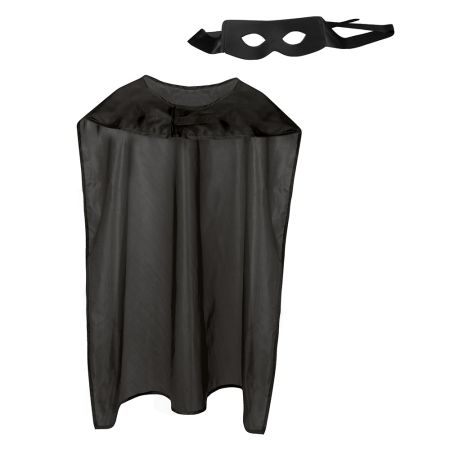 Boland Plášť Supermana černý s maskou