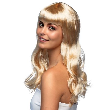Boland Paruka blond dámská dlouhá s ofinou