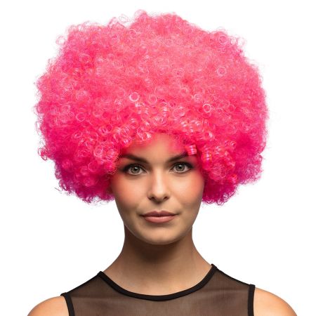 Boland Paruka afro růžová XL