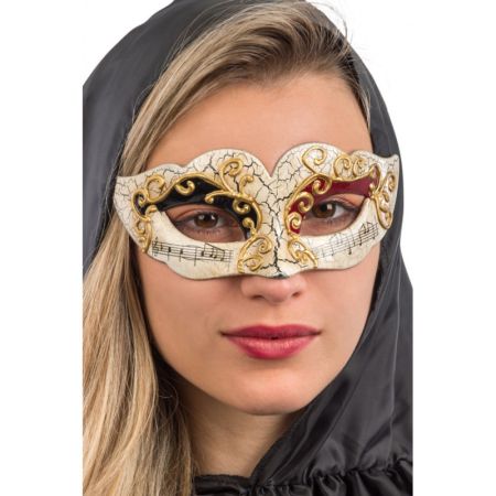 Carnival Toys Benátská škraboška s motivem noty