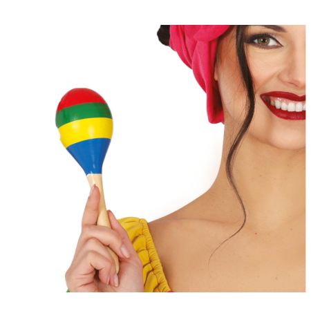 Fiestas Guirca Dřevěná rumba koule 20 cm