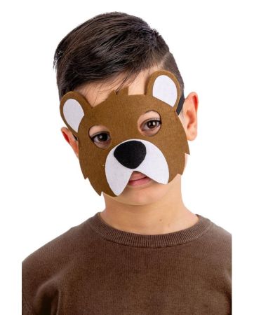 Carnival toys Maska medvěd pro děti