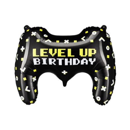 PARTYDECO Fóliový balónek Gamepad