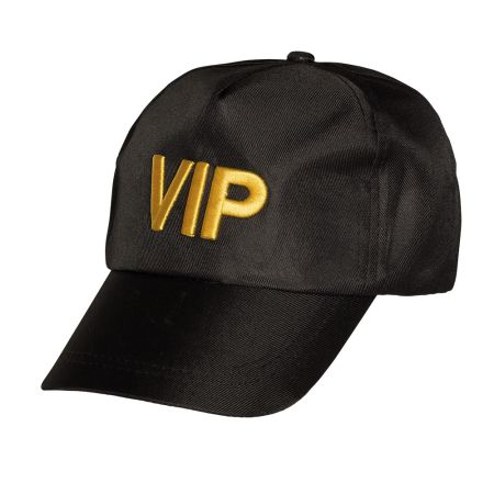 Boland Černá kšiltovka s nápisem VIP