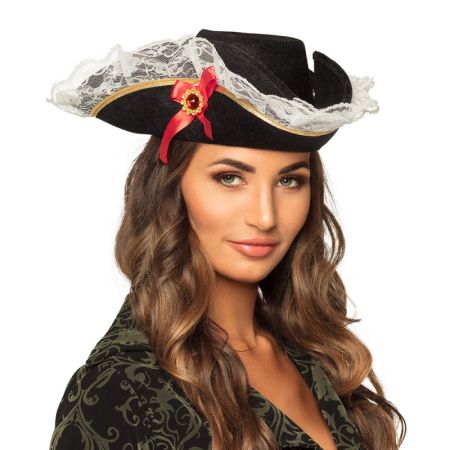 Boland Klobouk admirálka s krajkou Boland Klobouk admirálka s krajkou