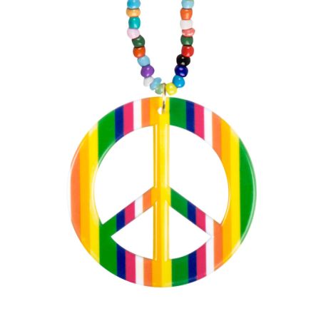 Boland Korálkový náhrdelník s přívěskem hippie