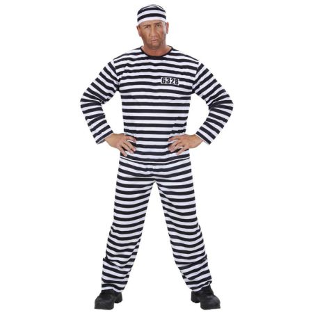Widmann Kostým vězně velikost XXXL Widmann Kostým vězně velikost XXXL