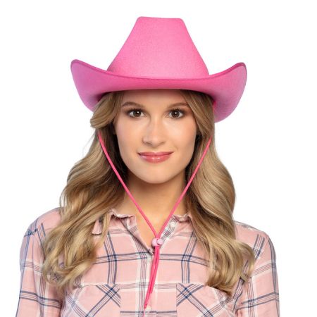 Boland Kovbojský klobouk růžový rodeo Boland Kovbojský klobouk růžový rodeo