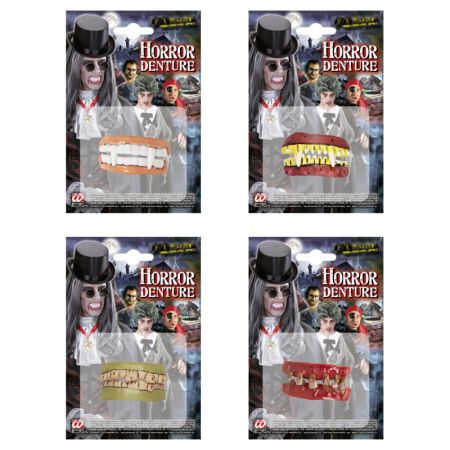Widmann Latexové hororové zuby : Varianta - Mix - chci od vás namíchat modely