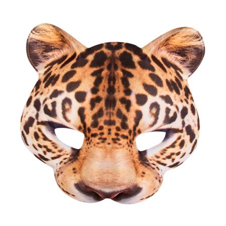 Boland Maska leopard z pěnové gumy potažené látkou