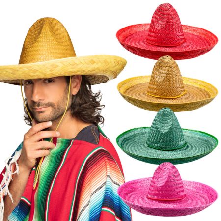 Boland Mexické sombréro Santiago 50 cm : Varianta - Žlutá
