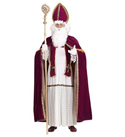 Widmann Kostým Mikuláš velikost XXL/XXXL deluxe