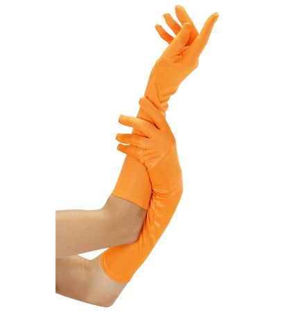 Widmann Rukavičky oranžové neonové