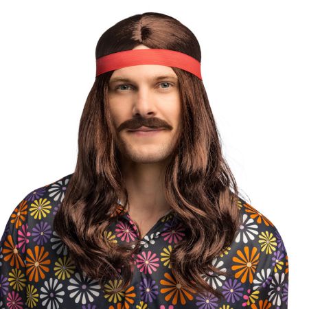 Boland Pánská hippie s čelenkou a knírem Boland Pánská hippie s čelenkou a knírem