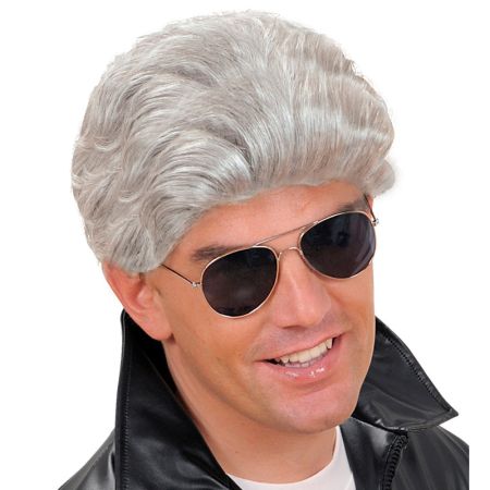 Pánská krátká šedivá paruka