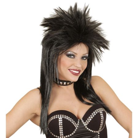 Widmann Paruka černá rockerka dlouhá